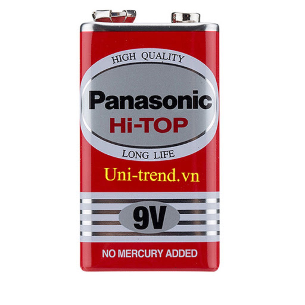 PIN 9V PANASONIC,PIN VUÔNG PANASONIC