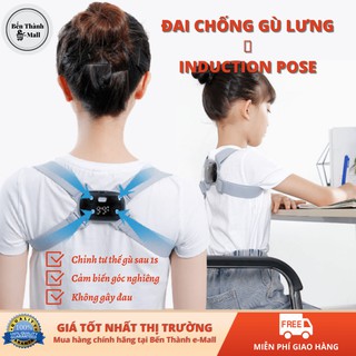 Freeship đai chống gù lưng induction pose ip30 thế hệ mới báo rung điện tử - ảnh sản phẩm 1