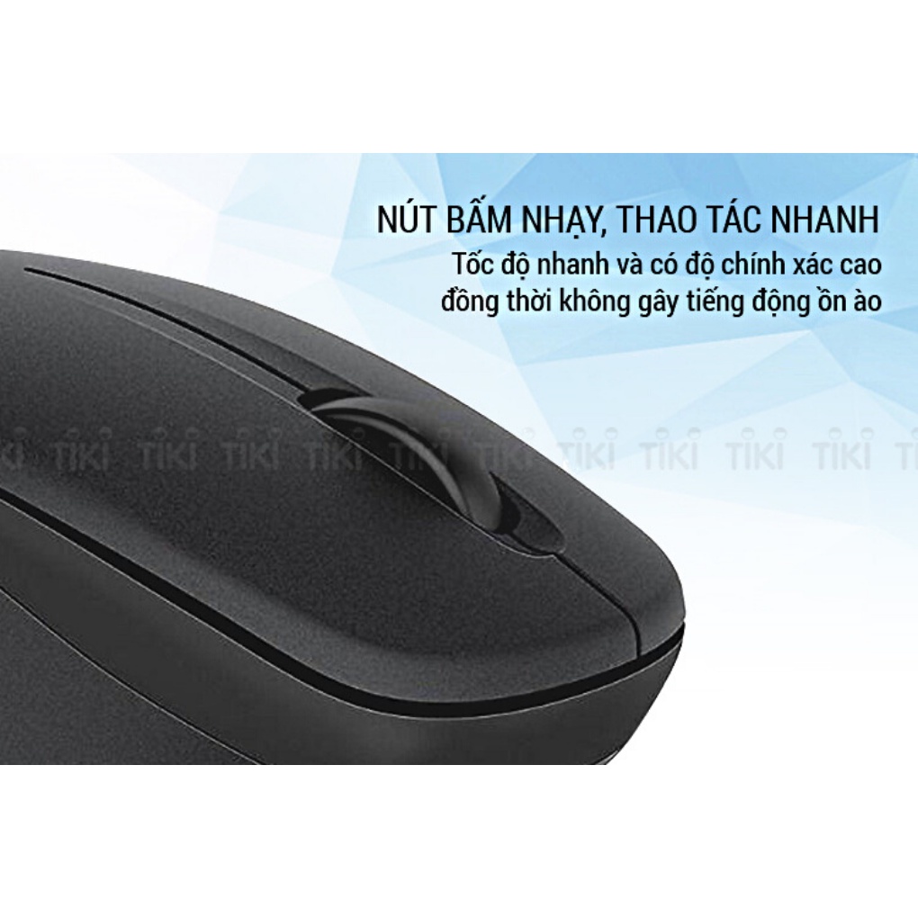 Chuột laptop máy tính không dây Dell WM126
