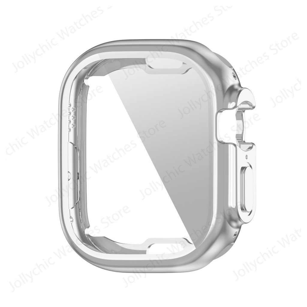 Ốp Bảo Vệ Bằng TPU Siêu Mỏng Chống Thấm Nước Cho Apple Watch Series 7 8 41MM 45MM iwatch 8 ultra 49MM