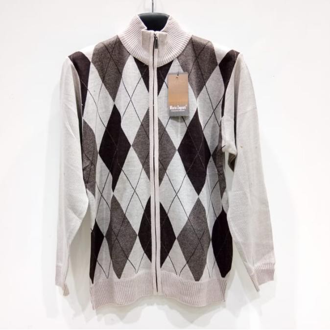 Áo Sweater Dệt Kim Phối Khóa Kéo In Hình Mario Zegnoti Cá Tính Cho Nam (Z6) | BigBuy360 - bigbuy360.vn