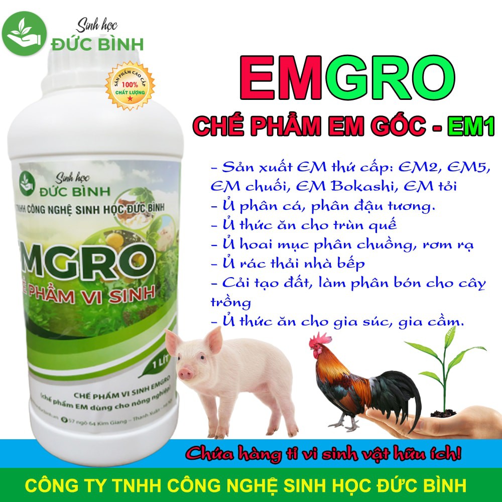 CHẾ PHẨM VI SINH EM GỐC (EMGRO)