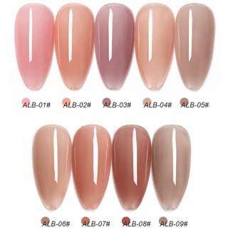 Sơn gel AS red - thạch nude ALB