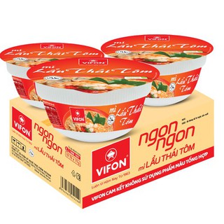Mì Lẩu Thái Ngon Vifon 75G thùng 12 tô