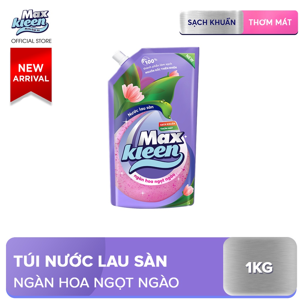 [HC GIFT] Túi nước lau sàn MaxKleen 1kg ngàn hoa ngọt ngào