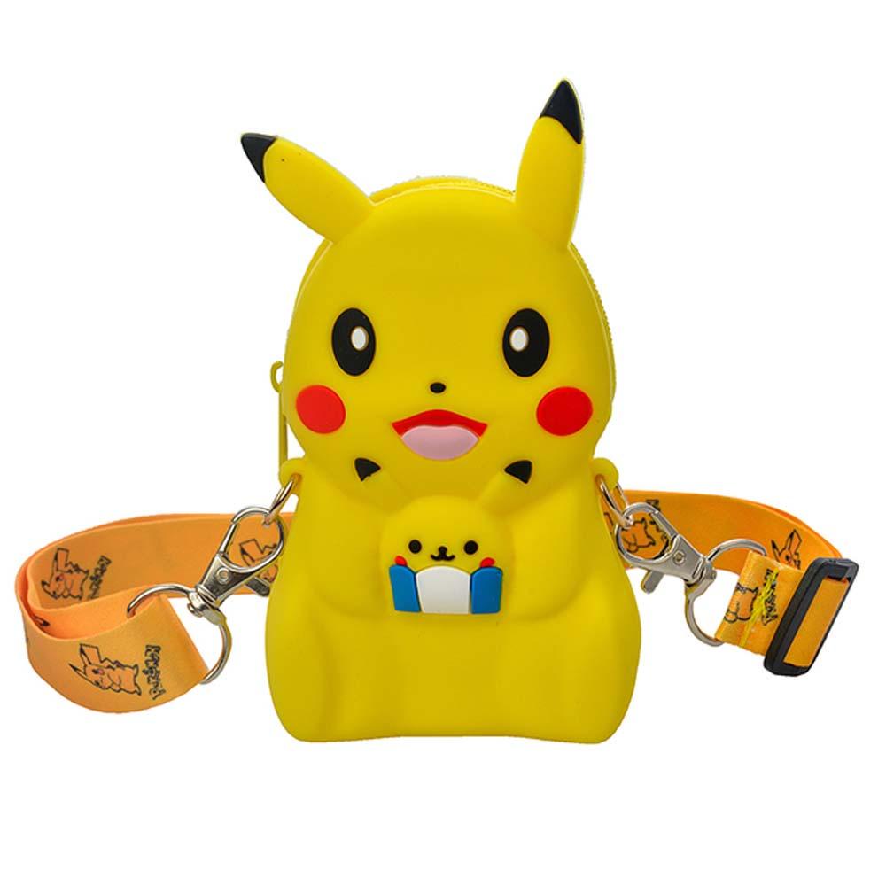 LILYES Túi Đựng Tai Nghe Bằng Silicone Hình Pokemon Go