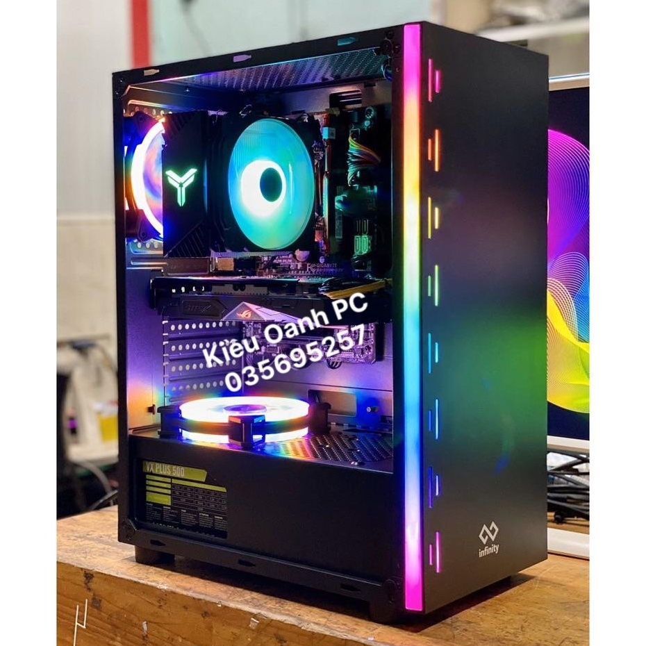 Vỏ Case CESAR SNOW White , Black ATX  - CÉSAR SNOW | VIETTECH X19W, X19B Hunter