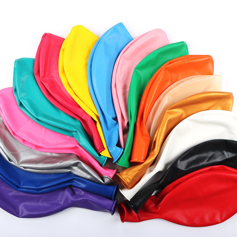 Bóng Bay Size Đại 90cm  Siêu To Khổng Lồ, Bong Bóng Trang Trí, Loại Tròn Siêu Dày Thái Lan