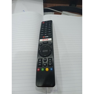Điều khiển tivi sharp mỏng youtobe