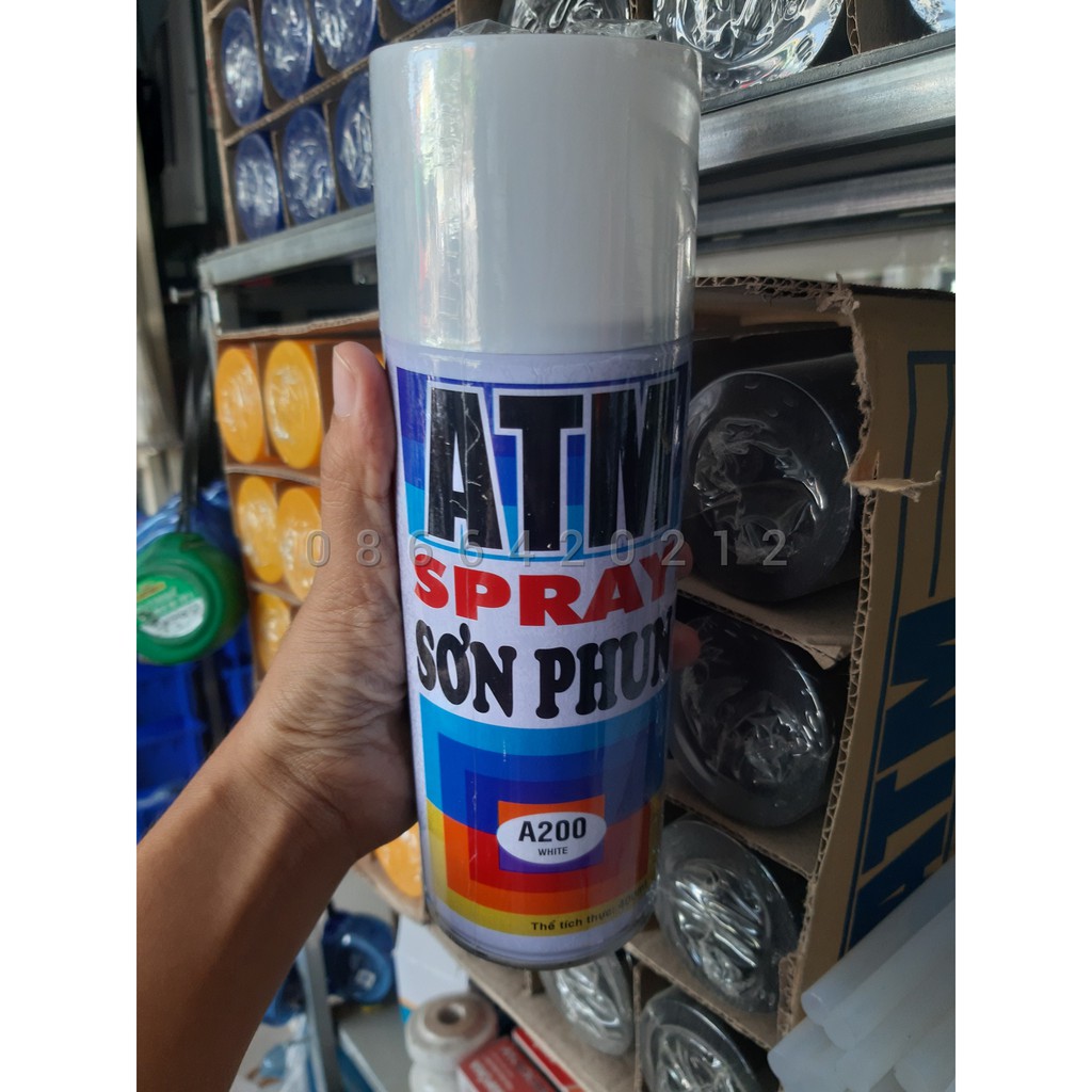 Sơn xịt  ATM SPRAY - Sơn phun cầm tay đủ màu