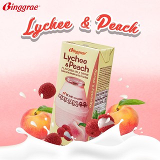 [DATE MỚI NHẤT] Sữa Vị Đào&Vải Binggrae Hộp 200ml