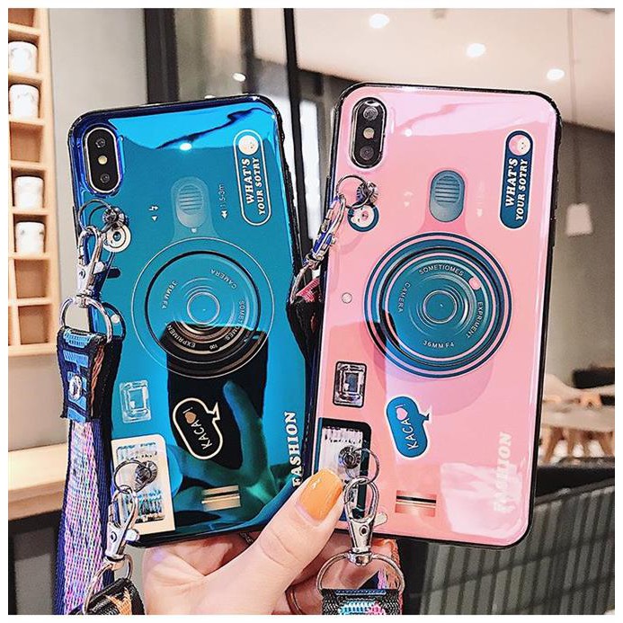 Ốp Iphone Camera sinh động IPhone 6/6s/6plus/7/8Plus,X/Xs Max/11Promax