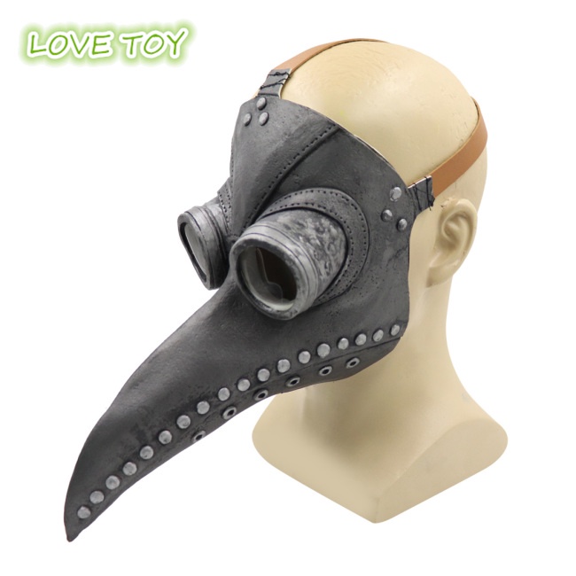 Nkodok Bệnh dịch hạch Bác sĩ Chim Che mặt Mũi Dài Mũi Dài Cosplay Đạo Cụ Cổ Điển Đạo Cụ Trang Phục Halloween