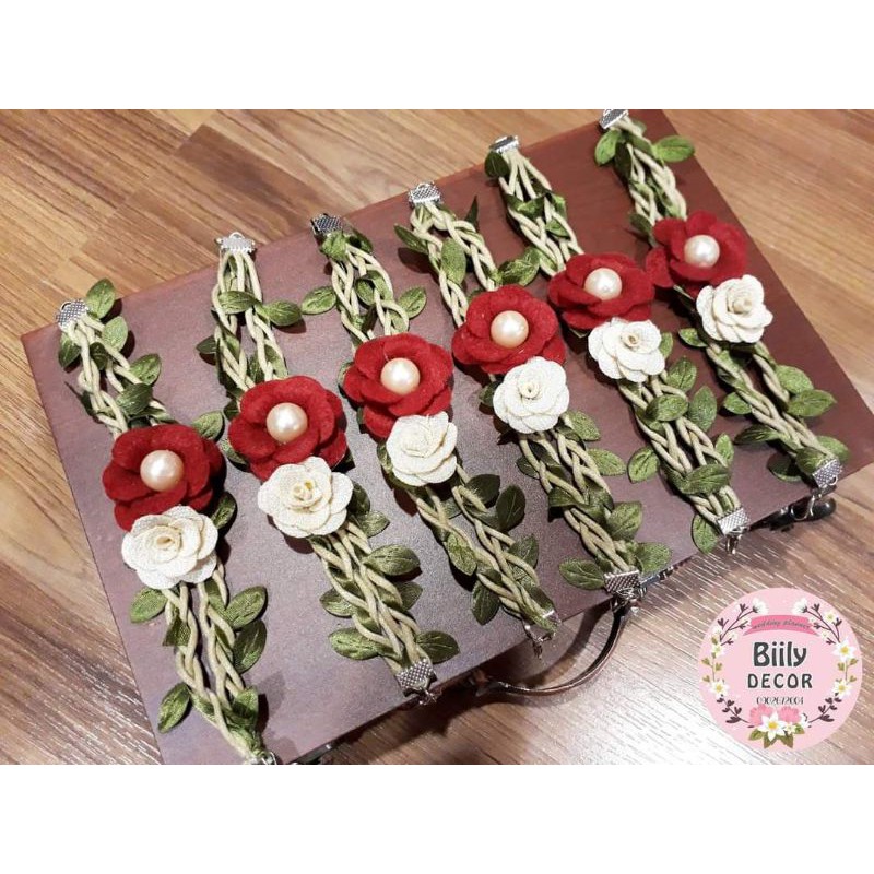 VÒNG TAY BƯNG QUẢ (BỘ 6 CÁI)