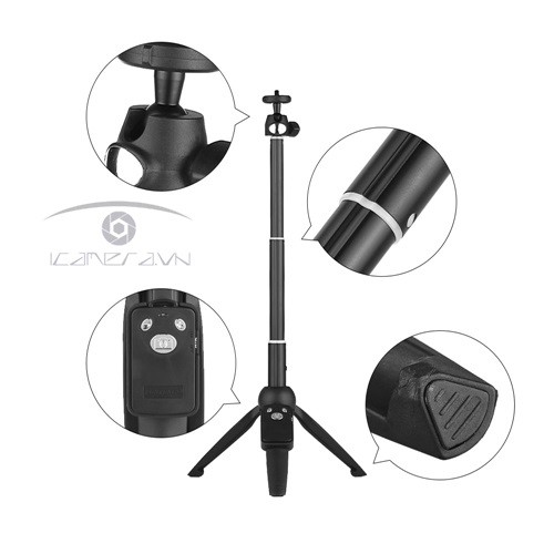 [HCM] Gậy Chụp Hình Kiêm Tripod Đa Năng 3 Trong 1 Yunteng YT-9928