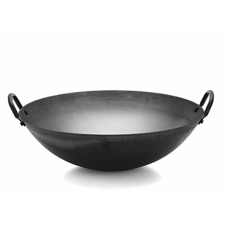 [siêu hót][chất lượng] chảo thép carbon 2 quay sắt hiệu welycook