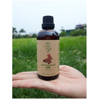 Tinh dầu Quế Mộc Nhiên chai lớn 100ml nguyên chất có kiểm định và Tem chống hàng giả.