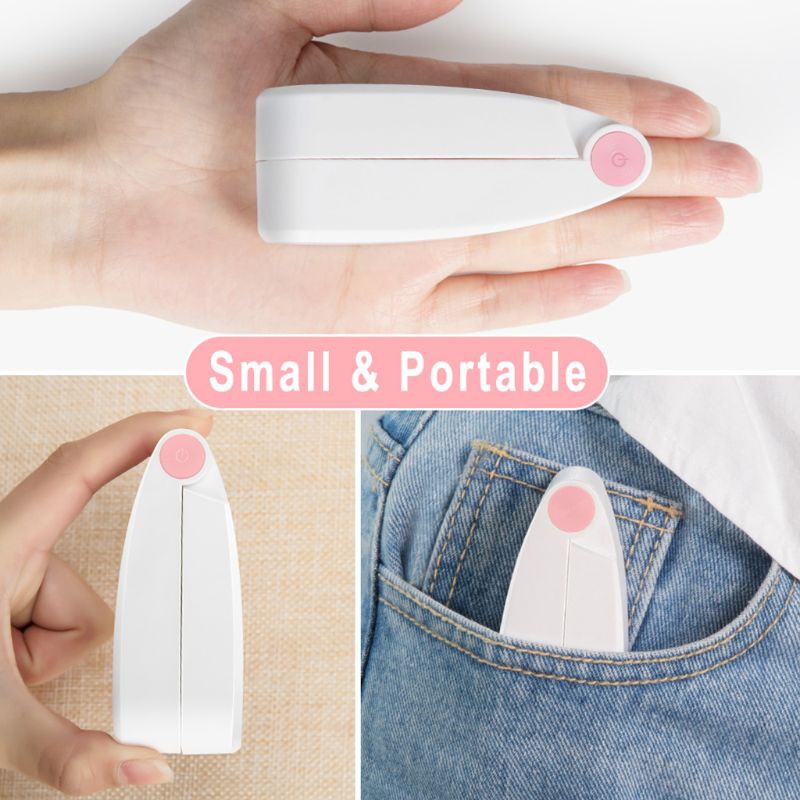 SEL❤Mini Portable USB Charging Fan Small Handheld Pocket Folding Fan Cooler for Home Office