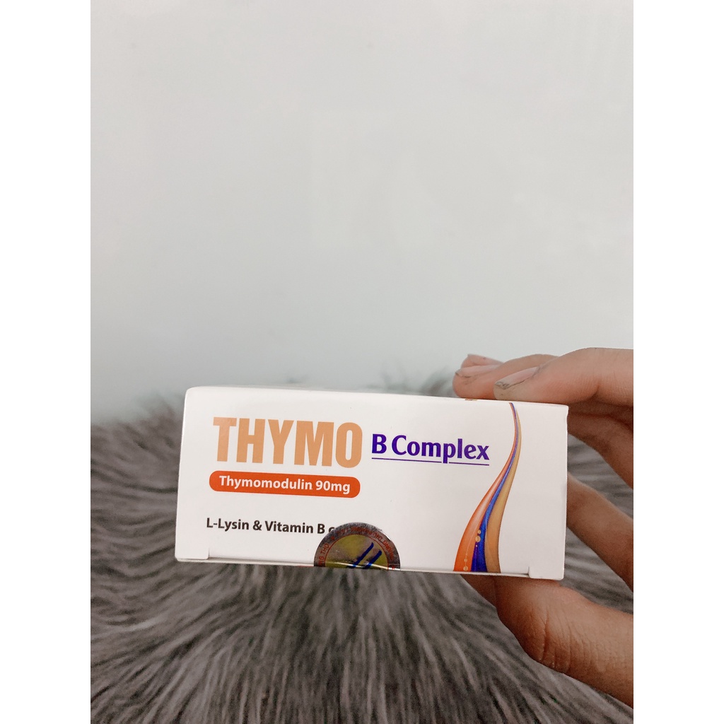 Thymo B Complex hộp 3 vỉ x 10 viên tăng sức đề kháng