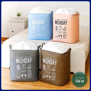 Túi đựng quần áo ĐA NĂNG - Khung thép, chắc chắn - cất quần áo, đựng đồ bẩn