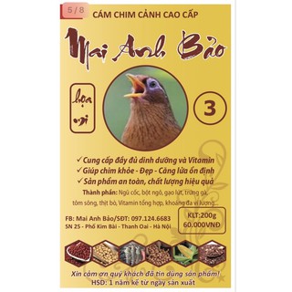 Cám Chim Hoạ Mi-Mai Anh Bảo