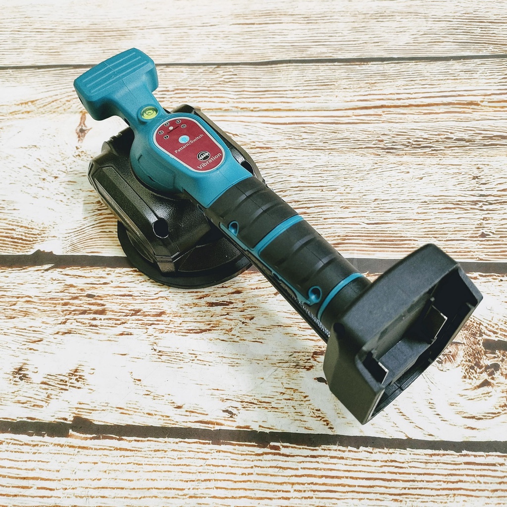SV Máy rung ốp lát gạch men, máy đầm rung dùng pin 18V - 21V  5 cấp rung
