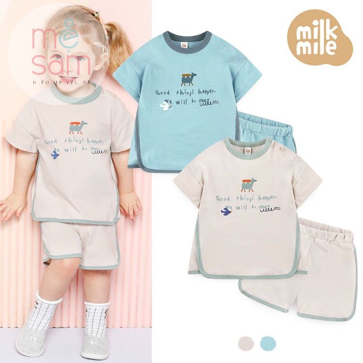 Bộ cộc tay Milk Mile