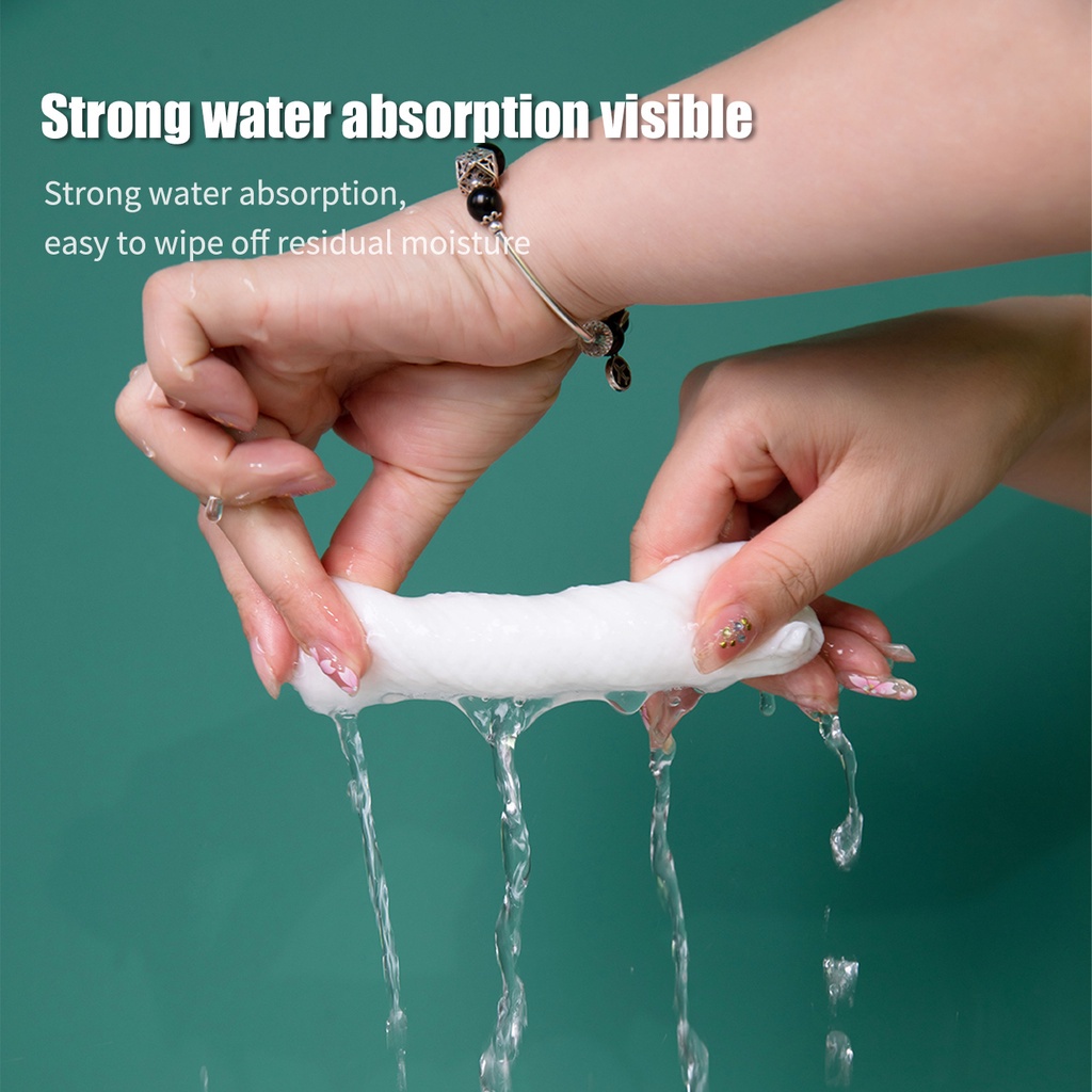 Set 20 Khăn Cotton Du Lịch JUJIAJIA Dùng Một Lần Làm Từ Sợi Thấm Hút