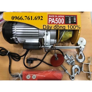 Máy tời điện pa500 - cáp 30m
