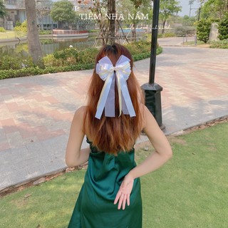 🎀 KẸP TÓC NƠ CÔNG CHÚA / CÔ DÂU - [ Nhà Nấm handmade ]