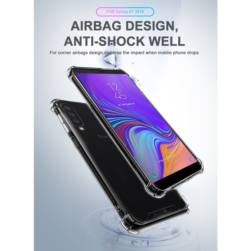 Ốp lưng Samsung A7 2018 , A9 2018 siêu dày , chống sốc , bảo vệ điện thoại khỏi va đập