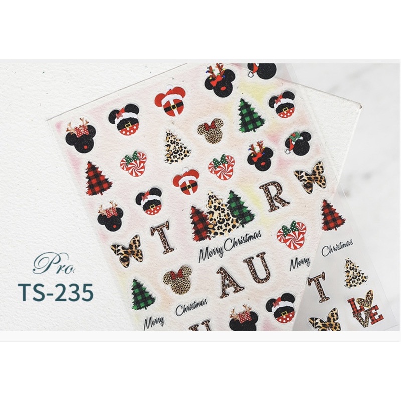 ( HÀNG MỚI VỀ ) Miếng dán cao cấp 5D Mickey TS-235