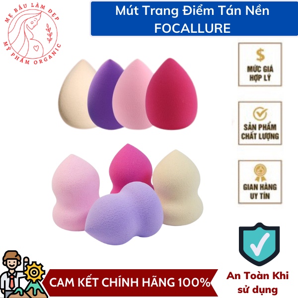 Mút Tán Kem Nền FOCALLURE - SIÊU MỀM MỊN