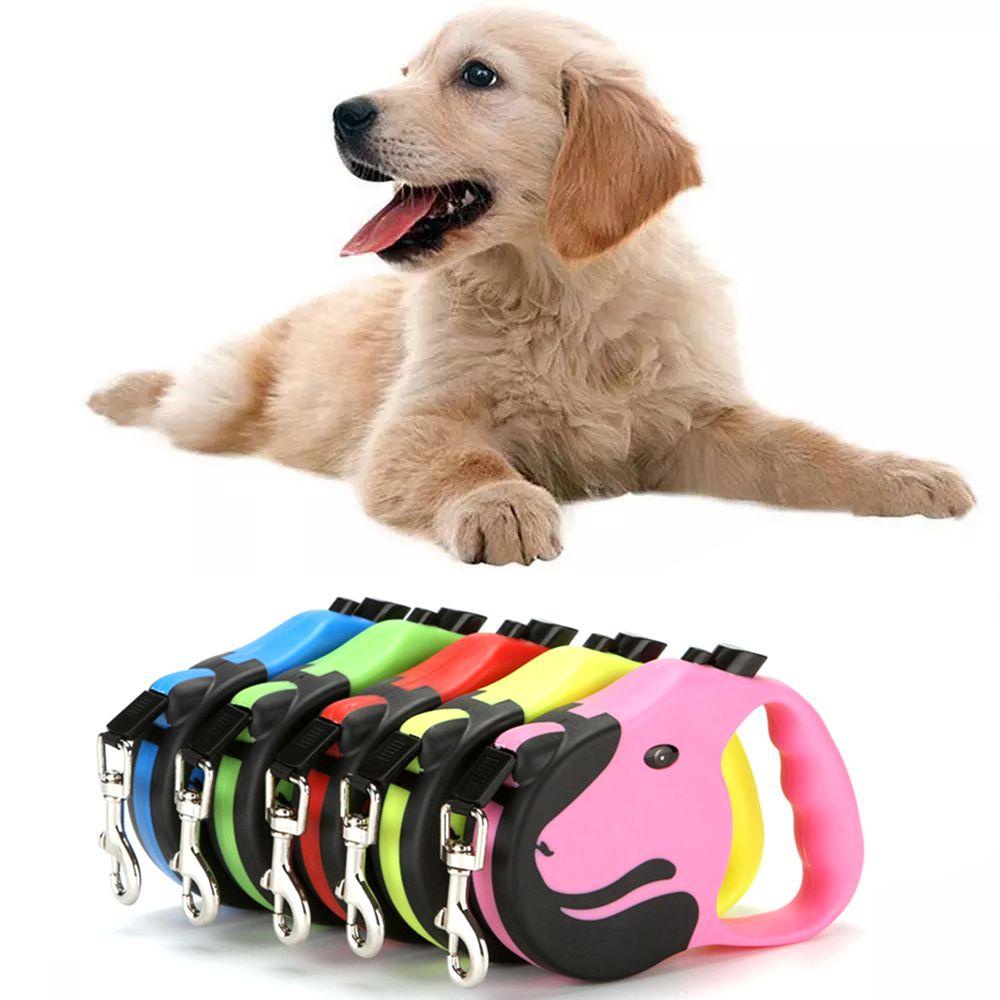 [COD] Dây Dắt Thú Cưng Đi Dạo Bằng Nylon Gọn Nhẹ Có Tay Cầm Tiện Dụng