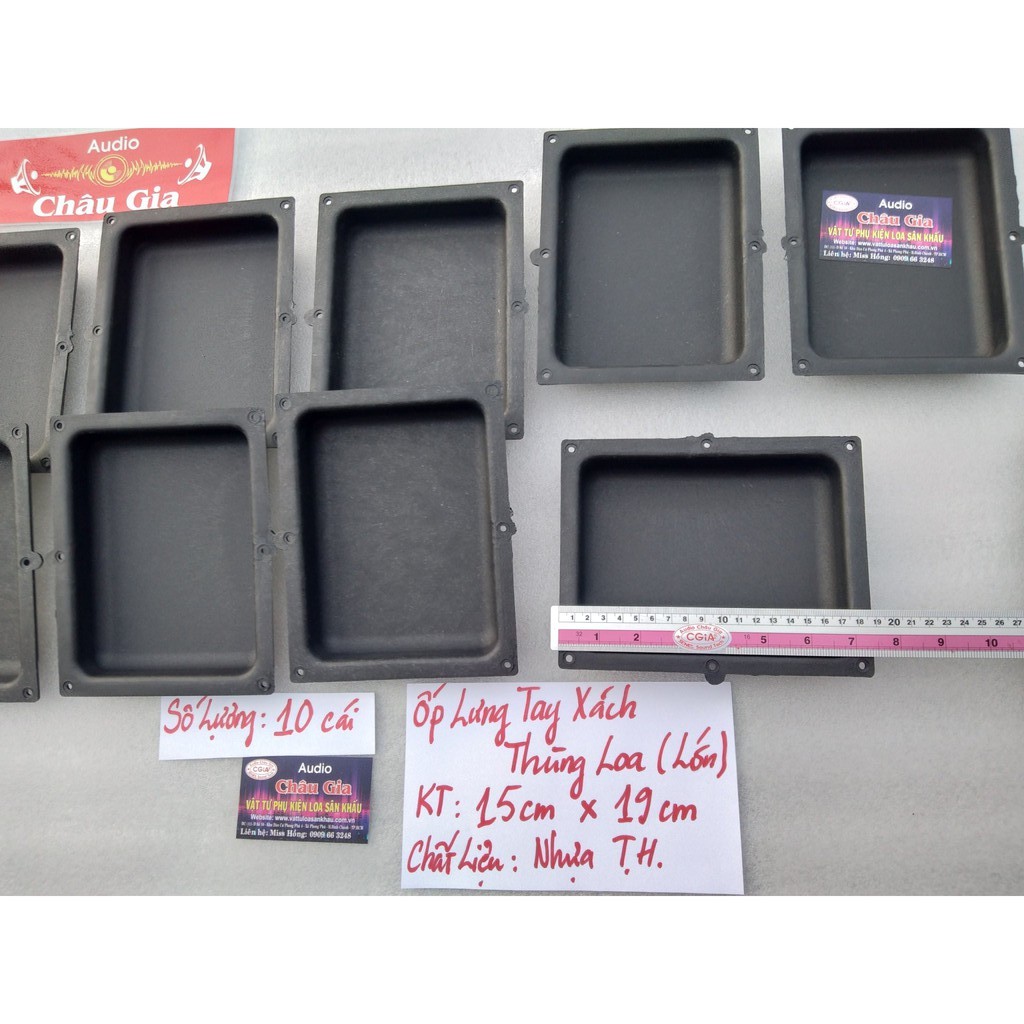 Ốp tay xách thùng loa 15cm 19cm 10 cái Audio Châu Gia