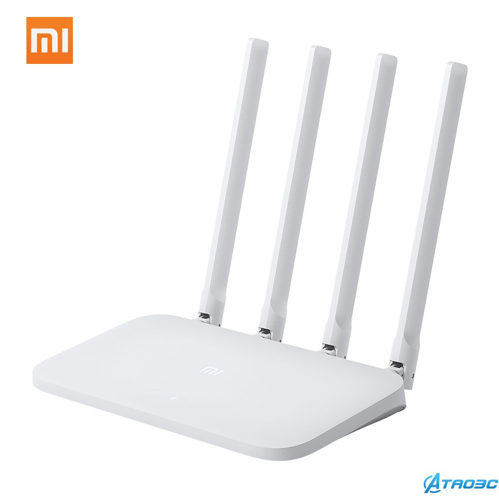 Bộ Định Tuyến Thông Minh Điều Khiển Từ Xa Xiaomi Mi Tao3C 4c 64 Ram 802.11 B / G / N 2.4ghz 300mbps 4 Ăng Ten
