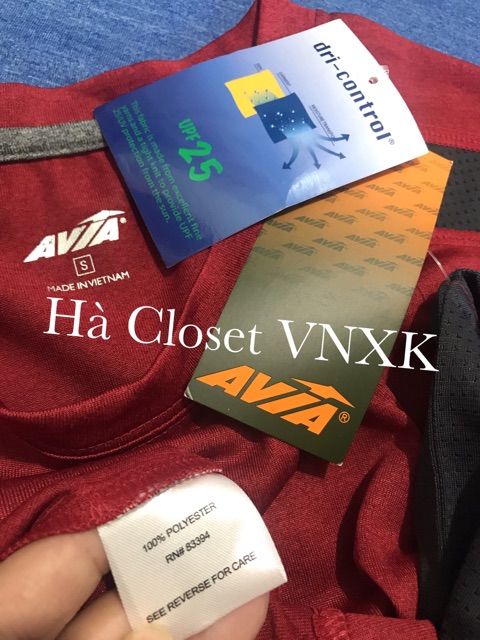 Áo thun thể thao nam Avia
