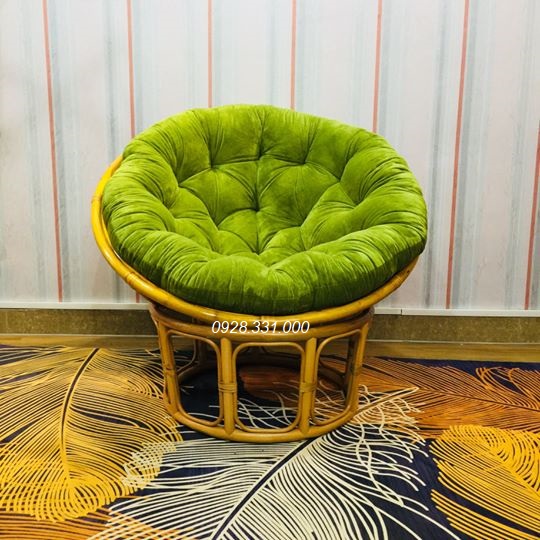 Đệm ghế mây, nệm lót ghế Papasan nhiều kích thước