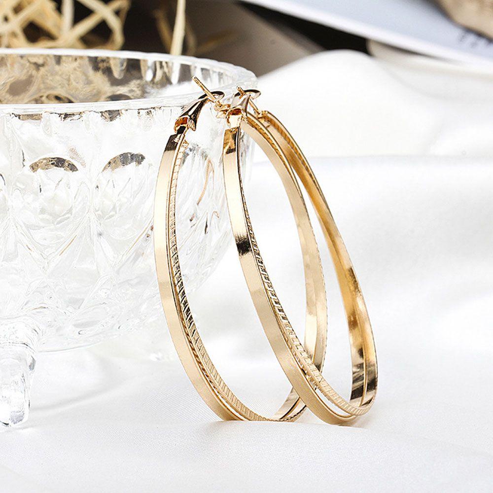 Khuyên Tai Hình Tròn Đơn Giản Thời Trang Dành Cho Nữ|Vòng Tay Nhiều Màu Sắc Thời Trang Xinh Xắn Cho Nữ