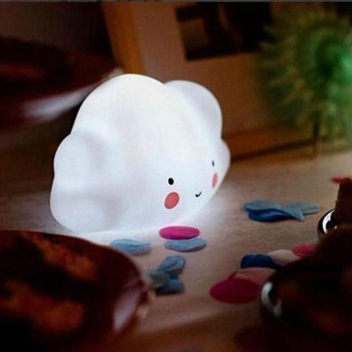 GF Đèn Ngủ Mini Hình Đám Mây Sáng Tạo Trang Trí Nội Thất