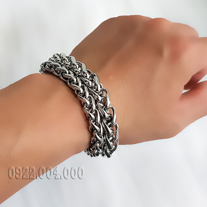 Lắc tay nam, lắc tay kiểu bông dừa LZ1576.