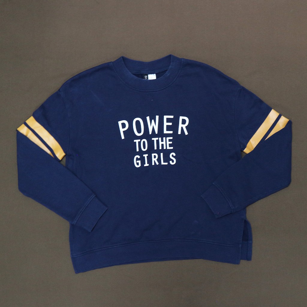(Thanh lý) Áo sweater slogan H&M size M