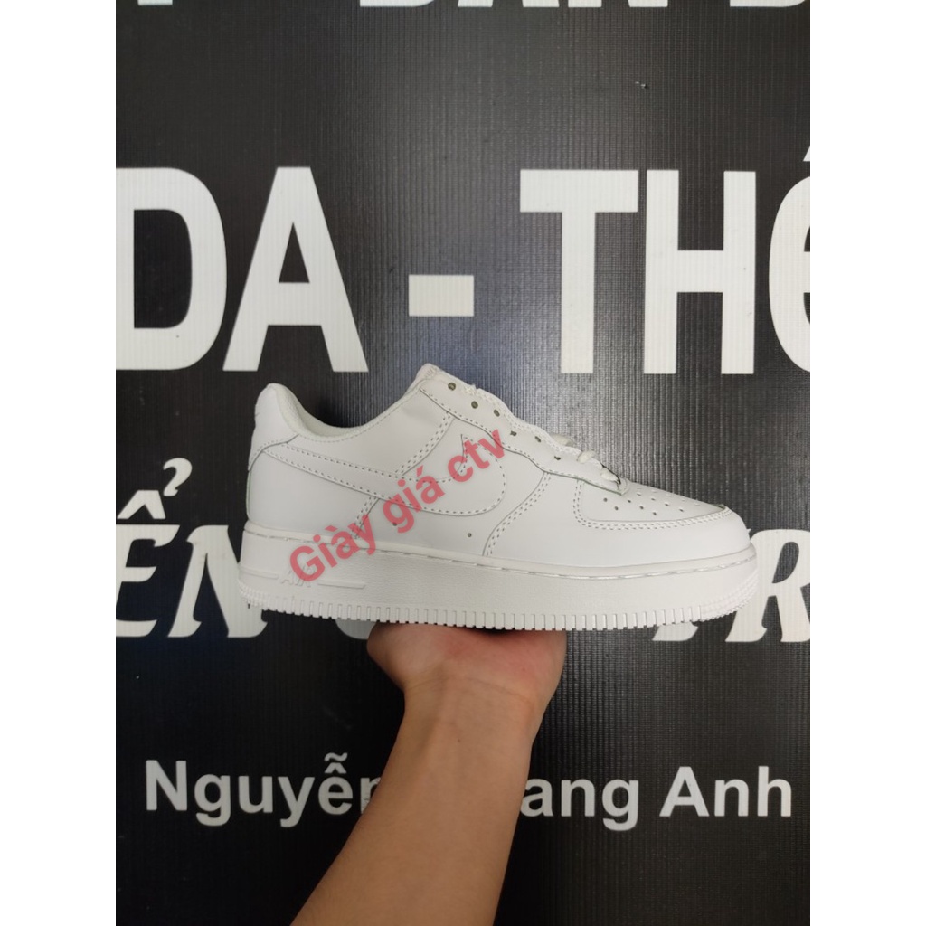 Giày thể thao trắng air1 nam nữ