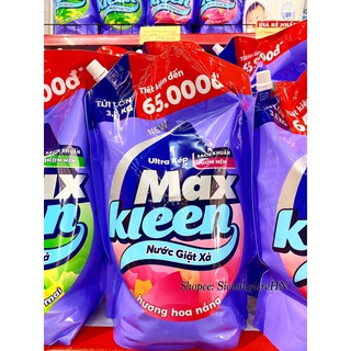 Nước giặt xả MAXKLEEN 3,8kg Hương Vườn Sớm Mai, Hương Hoa Nắng, Hương Nước Hoa Huyền Diệu (nhắn tin chọn mùi cho shop)