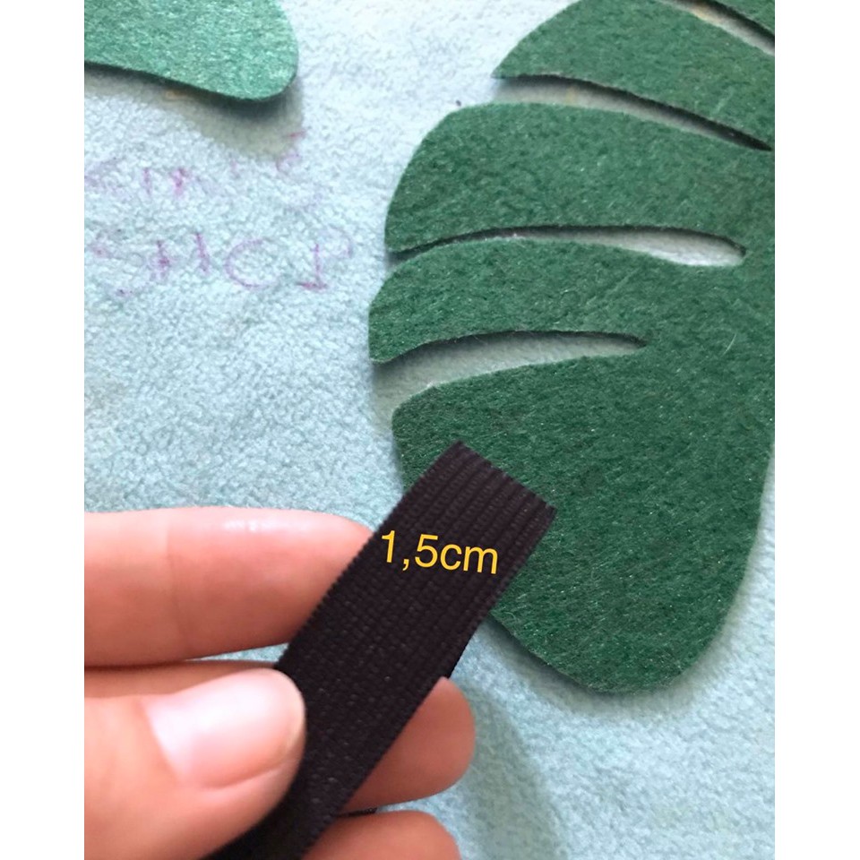 🍓 Dây Thun Lưng Quần Chất Lượng Cuộn 5 Mét/ 10 Mét  Màu Trắng, Màu Đen may lưng thun quần dùng trong may mặc, phụ liệu🍓