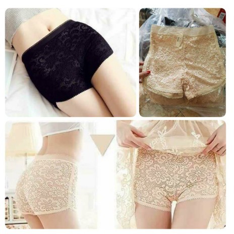 Quần mặc trong váy ren 2 lớp, quần đùi mặc trong váy cao cấp