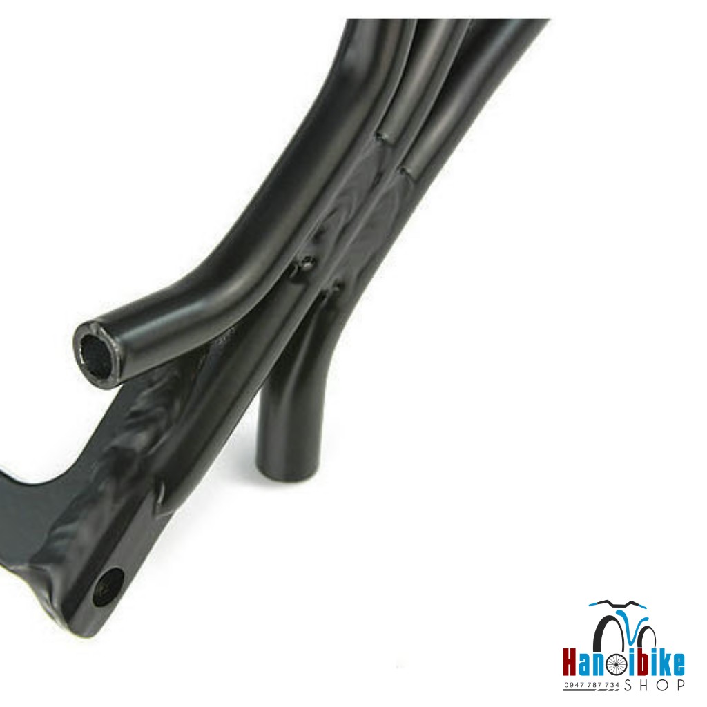 Gác baga nhôm xe đạp 3 chân phanh đĩa