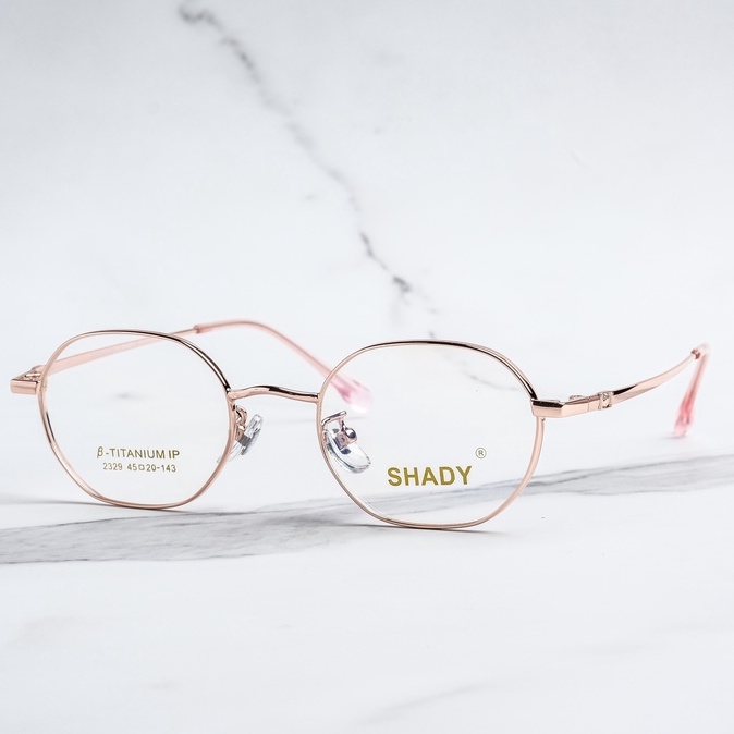 Gọng Kính Cận Titanium Shady Unisex G2301