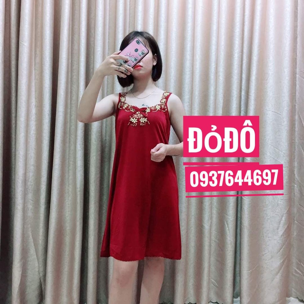 Đầm ngủ thun lạnh Size 3 từ 65_75kg