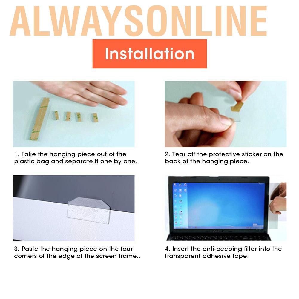 Kính Cường Lực Chống Nhìn Trộm 21.5in 16: 10